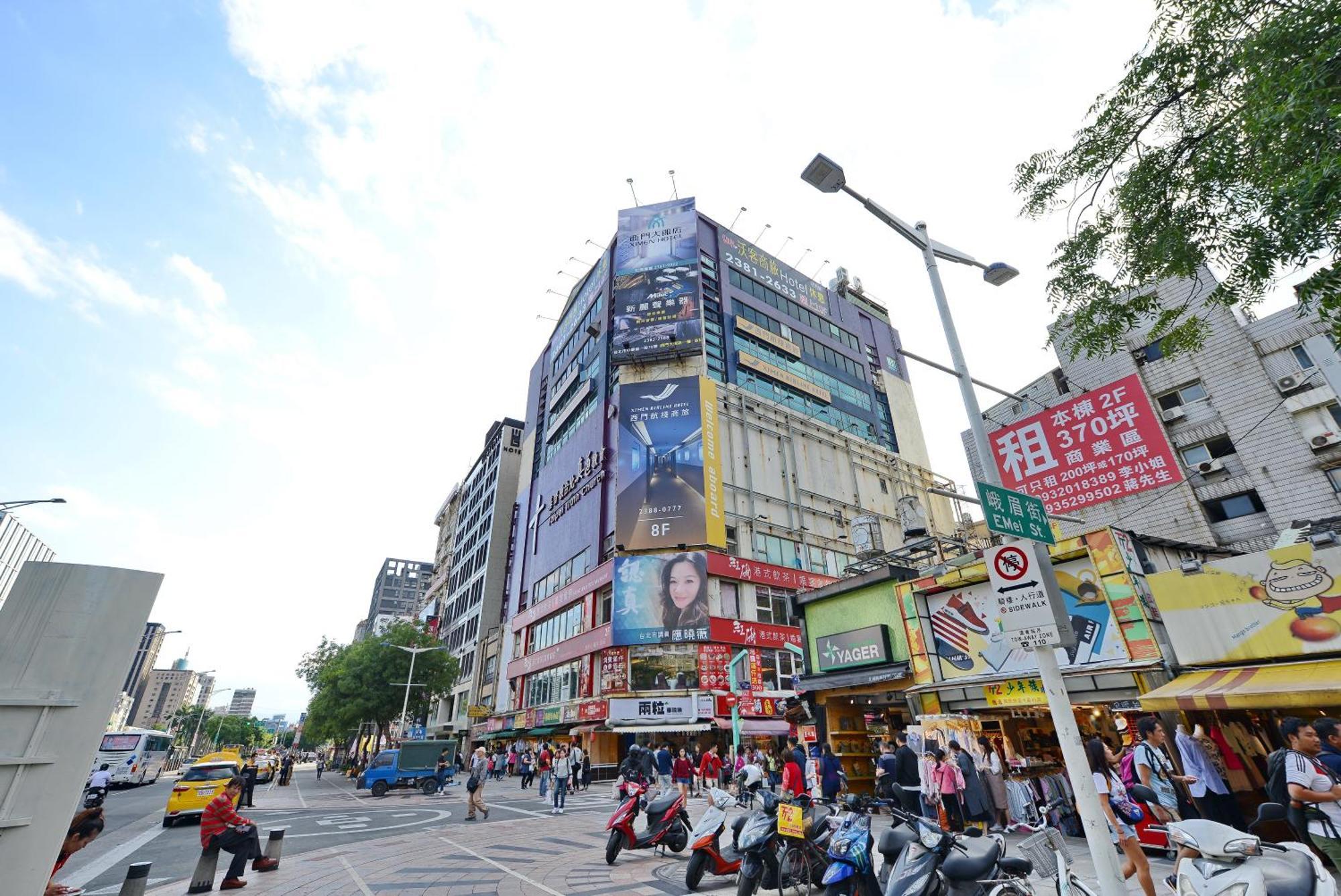 Ximen Airline Hotel Taipei Luaran gambar